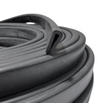 Perfil Borracha SBR Debrum Acabamento Tipo U 25mm 15 Metros - Borrachas Londrina