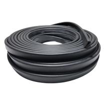 Perfil Borracha SBR Debrum Acabamento Tipo U 25mm 25 Metros - Borrachas Londrina