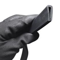 Perfil Borracha SBR Debrum Acabamento Tipo U 25mm 5 Metros - Borrachas Londrina