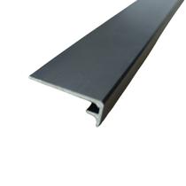 Perfil Canto Interno Vinílico 3m Fumê Perfil Canto Interno Vinílico 3m Fumê