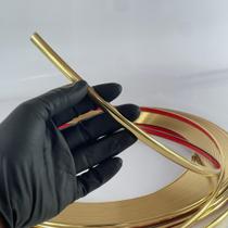 Perfil Cantoneira Metalizada De 7mmx4mm C Autocolante com 10 Metros