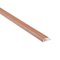 Perfil de Acabamento U para Forro Vinílico Caixa com 11,8 Metros Barras de 11,8 Unidade - Mogno