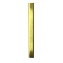 Perfil de Aço Inox Escovado Formato U de 1cmX1cmX280cm Barra 2,8m Perfil de Aço Inox Escovado Formato U de 1cmX1cmX280cm Barra 2,8m