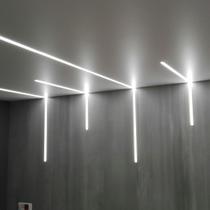 Perfil de Alumínio Embutir para LED - 1 Metro - Gaya