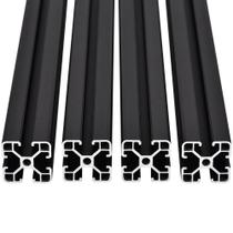 Perfil de extrusão de alumínio 4040 T Slot 500mm para impressora 3D