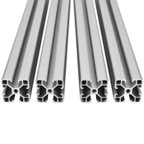 Perfil de extrusão de alumínio 4040 T Slot 500mm para impressora 3D
