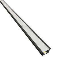 Perfil De Led De Embutir Save Energy Lls Flex Ii 1 Metro Led 3000k Preto Perfil De Led De Embutir Save Energy Lls Flex Ii 1 Metro Led 3000k Preto