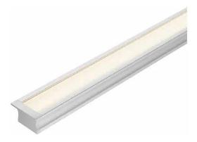 Perfil de LED Embutir Slim 2M para Fita LED - RG LED