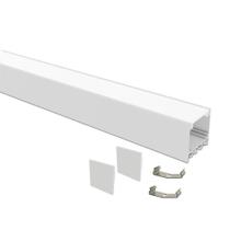 Perfil De Sobrepor Taschibra Para Fita De Led Spire 35 Branco Com 1 Metro