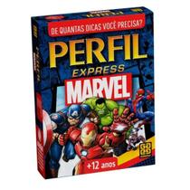 Perfil Express: Marvel - Jogo de Cartas - Grow Perfil Express: Marvel - Jogo de Cartas - Grow