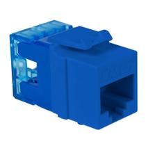 Perfil fino Keystone Jack ICC Cat5e 180 Punch Down Blue Perfil fino Keystone Jack ICC Cat5e 180 Punch Down Blue