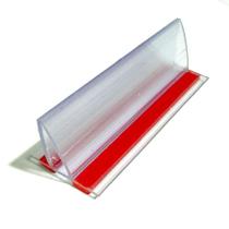 Perfil Fixa Placa 5 cm PVC Transparente 37 unds