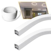 Perfil Flexível Sobrepor 12x12mm Ip68 Uso Externo 5 Metros Perfil Flexível Sobrepor 12x12mm Ip68 Uso Externo 5 Metros