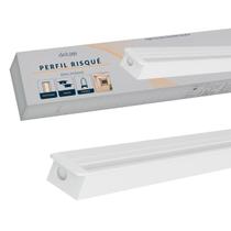 Perfil Led Barra Risque Strip 15x09mm 2 Metros Embutir Branco Em Aluminio Cod:338255617 Deluxe By Avant Perfil Led Barra Risque Strip 15x09mm 2 Metros Embutir Branco Em Aluminio Cod:338255617 Deluxe By Avant