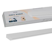 Perfil Led Barra Risque Stylus 75x25mm 2 Metros Sobrepor Branco Em Aluminio Cod:338255635 Deluxe By Avant Perfil Led Barra Risque Stylus 75x25mm 2 Metros Sobrepor Branco Em Aluminio Cod:338255635 Deluxe By Avant