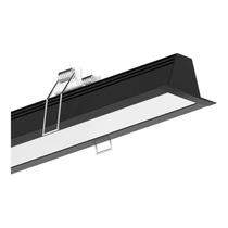 Perfil LED Embutir 3M 19W/M 4000K 12v Preto Para Gesso Mister Led Perfil LED Embutir 3M 19W/M 4000K 12v Preto Para Gesso Mister Led