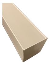 Perfil Led Sobrepor 50cm 35mm Com Alojamento Para Fonte