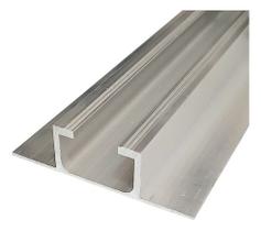 Perfil Plano Mini Trilho De 30cm Para Placa Solar - 8 Peças Perfil Plano Mini Trilho De 30cm Para Placa Solar - 8 Peças