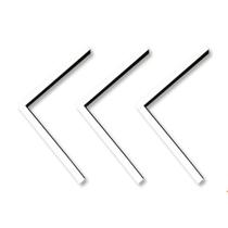 Perfil Seta De Led 50x50cm Sobrepor 35mm Fita Fonte 10a Iluminação