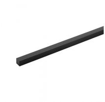 Perfil Sobrepor Para Fita Led 2 Metros Preto Difusor Fumê Perfil Sobrepor Para Fita Led 2 Metros Preto Difusor Fumê