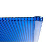 Perfil U para Chapa de Policarbonato 4mm/6mm Comprimento 2.1m Cristal Ajover