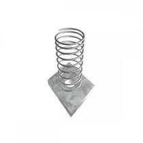 Perfilado Porca Losangular Com Mola 3/8'' P2780 - Kit C/100
