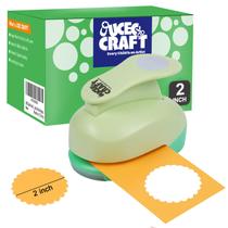 Perforadora UCEC de círculo con borde scallop de 2"