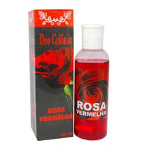 PERFUME 120ml DEO COLONIA C/ CX ROSA VERMELHA - Estrela Magia