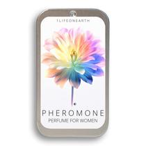 Perfume 1Lifeonearth Pheromone para mulheres, lata compacta sólida de 10 ml Perfume 1Lifeonearth Pheromone para mulheres, lata compacta sólida de 10 ml