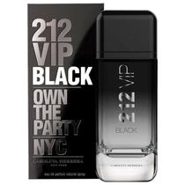 Perfume 212-Vip-Black-Eau de Parfum Carolina-Herrera - Perfume Masculino 200ml Original Perfume 212-Vip-Black-Eau de Parfum Carolina-Herrera - Perfume Masculino 200ml Original