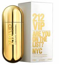 Perfume 212 Vip EDP - Carolina Herrera 125ml - Feminino Original - Lacrado e Selo Da ADIPEC