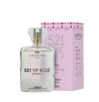 Perfume 521 Rose Vip Amakha Paris - 100Ml Original