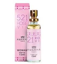 Perfume 521 Rose Vip Parfum Feminino Amakha Paris 15ml