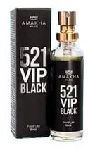 Perfume 521 Vip Black Parfum Masculino Amakha Paris 15ml