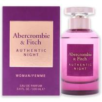 Perfume Abercrombie & Fitch Authentic Night EDP 100ml para mulheres