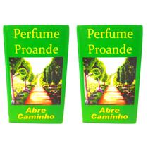 Perfume Abre Caminho Atração Sorte Amor Paz Autoestima Prosperidade Kit 2 Und