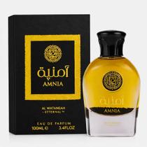 Perfume Al Wataniah Amnia Feminino EDP 100ml Original Árabe Floral Oriental Luxuoso Perfume Al Wataniah Amnia Feminino EDP 100ml Original Árabe Floral Oriental Luxuoso