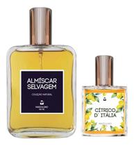 Perfume Almíscar Selvagem 100Ml + Cítricos D'Italia 30Ml - Essência Do Brasil
