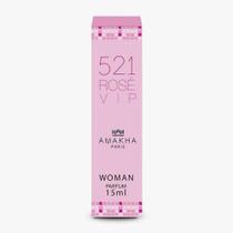 Perfume Amakha Paris 15ml Woman 521 Rose Vip