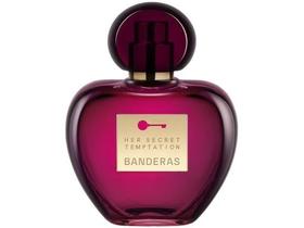 Perfume antonio banderas her secret temptation feminino eau de toilette
