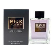 Perfume Antonio Banderas Seduction em preto para homens 200mL Perfume Antonio Banderas Seduction em preto para homens 200mL