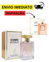 Perfume Árabe 100ml COMMO MOISELLE Maison Alhambra Original Pronta Entrega