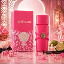 Perfume Árabe 30ml Importado Doce Frutado Floral Baunilha Verde Gardenia Sândalo Elegante Fragrância Delicada Lové Rain