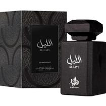 Perfume arabe al wataniah al layl 100ml eau de parfum unissex envolvente original