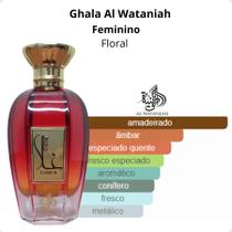 Perfume Arabe Al Wataniah Ghala EDP 100ml Feminino Original com Nota Fiscal