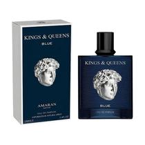 Perfume Arabe Amaran Kings e Queens Blue Eau de Parfum 100ml