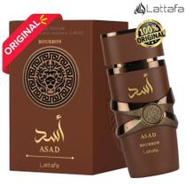 Perfume Árabe Asad Bourbon Lattafa 100ml Masculino