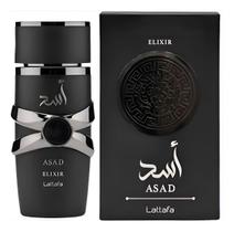 Perfume Arabe Asad Elixir Lattafa 100ml Masculino, Importado, Original Perfume Arabe Asad Elixir Lattafa 100ml Masculino, Importado, Original