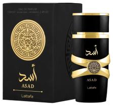 Perfume Árabe Asad Lattafa Eau de Parfum Masculino 100ml Importado Original Alta Fixação
