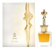Perfume Arabe Aurora Scents Aura Gold 100ml Feminino Alta Fixação e Longa Duração ORIGINAL Perfume Arabe Aurora Scents Aura Gold 100ml Feminino Alta Fixação e Longa Duração ORIGINAL